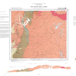 CARTA GEOLOGICA DELLA CALABRIA - Foglio 236 I N.E. - Spezzano della Sila
