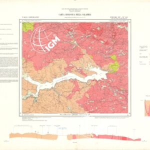 CARTA GEOLOGICA DELLA CALABRIA - Foglio 237 IV S.E. - Lago Ampollino