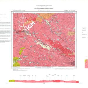 CARTA GEOLOGICA DELLA CALABRIA - Foglio 237 IV N.E. - S. Giovanni in Fiore