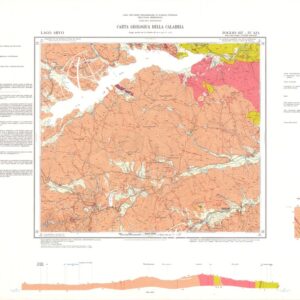 CARTA GEOLOGICA DELLA CALABRIA - Foglio 237 IV S.O. - Lago Arvo