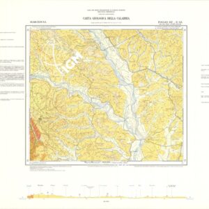 CARTA GEOLOGICA DELLA CALABRIA - Foglio 237 II S.E. - Marcedusa