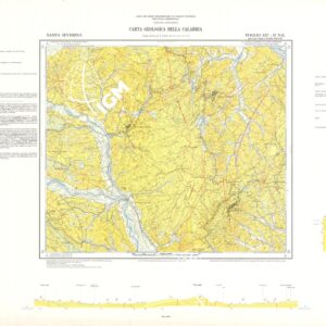 CARTA GEOLOGICA DELLA CALABRIA - Foglio 237 II N.E. - Santa Severina