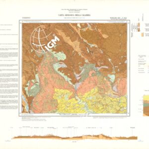 CARTA GEOLOGICA DELLA CALABRIA - Foglio 237 I N.E. - Verzino