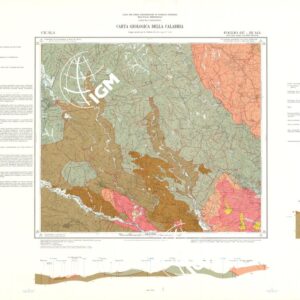 CARTA GEOLOGICA DELLA CALABRIA - Foglio 237 III S.O. - Cicala