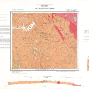 CARTA GEOLOGICA DELLA CALABRIA - Foglio 237 III N.E. - Monte Gariglione
