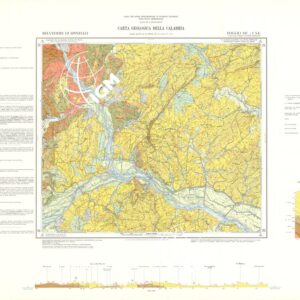 CARTA GEOLOGICA DELLA CALABRIA - Foglio 237 I S.E. - Belvedere di Spinello