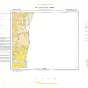 CARTA GEOLOGICA DELLA CALABRIA - Foglio 238 IV N.E. - Torre Melissa