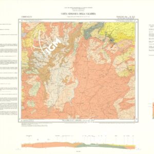 CARTA GEOLOGICA DELLA CALABRIA - Foglio 241 II N.E. - Girifalco