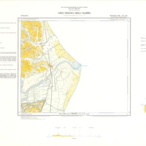 CARTA GEOLOGICA DELLA CALABRIA - Foglio 238 IV S.E. - Fasana