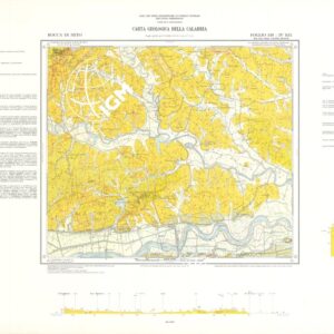 CARTA GEOLOGICA DELLA CALABRIA - Foglio 238 IV S.O. - Rocca di Neto