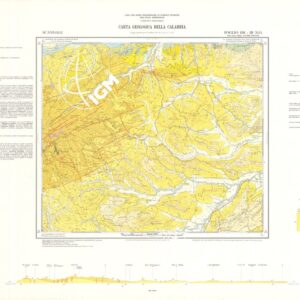 CARTA GEOLOGICA DELLA CALABRIA - Foglio 238 III N.O. - Scandale