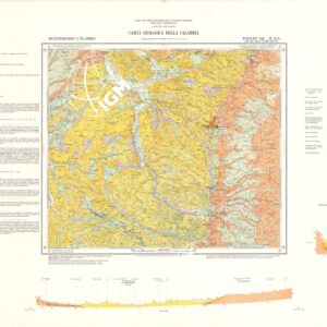 CARTA GEOLOGICA DELLA CALABRIA - Foglio 241 II S.O. - Monterosso Calabro
