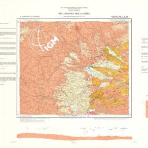 CARTA GEOLOGICA DELLA CALABRIA - Foglio 241 II S.E. - S. Vito sullo Ionio