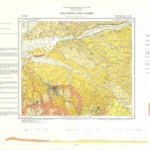 CARTA GEOLOGICA DELLA CALABRIA - Foglio 241 I S.E. - Maida