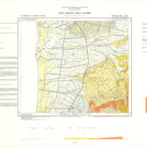CARTA GEOLOGICA DELLA CALABRIA - Foglio 241 I S.O. - S. Pietro a Maida Scalo
