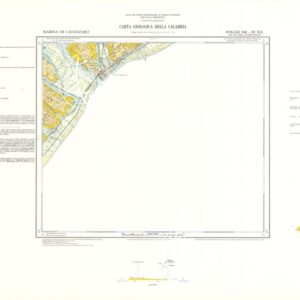 CARTA GEOLOGICA DELLA CALABRIA - Foglio 242 III N.E. - Marina di Catanzaro