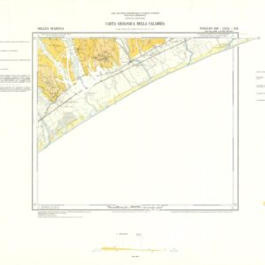 CARTA GEOLOGICA DELLA CALABRIA - Foglio 242 I S.O.-S.E. - Sellia Marina