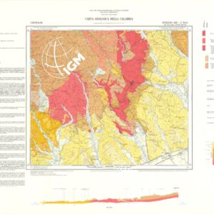 CARTA GEOLOGICA DELLA CALABRIA - Foglio 242 I N.O. - Cropani