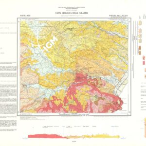 CARTA GEOLOGICA DELLA CALABRIA - Foglio 242 III N.O. - Squillace