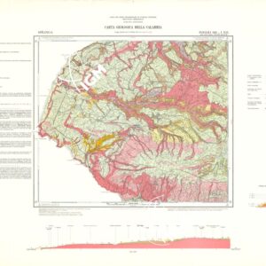 CARTA GEOLOGICA DELLA CALABRIA - Foglio 245 I N.E. - Spilinga
