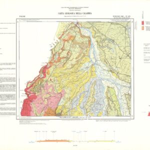 CARTA GEOLOGICA DELLA CALABRIA - Foglio 245 II S.E. - Palmi