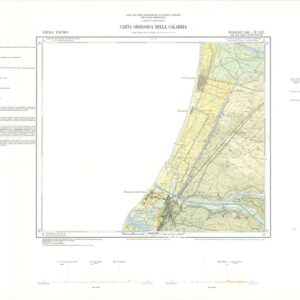 CARTA GEOLOGICA DELLA CALABRIA- Foglio 245 II N.E. - Gioia Tauro