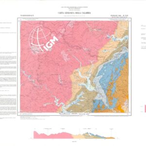 CARTA GEOLOGICA DELLA CALABRIA - Foglio 246 II N.E. - Nardodipace