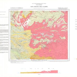CARTA GEOLOGICA DELLA CALABRIA - Foglio 246 III N.E. - Laureana di Borrello