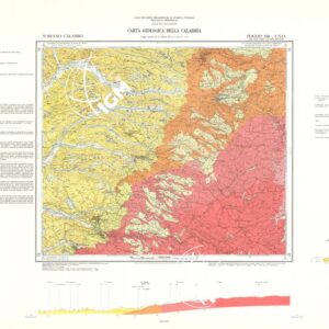 CARTA GEOLOGICA DELLA CALABRIA - Foglio 246 I N.O. - Soriano Calabro