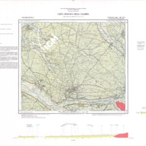 CARTA GEOLOGICA DELLA CALABRIA - Foglio 246 III S.O. - Taurianova