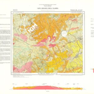 CARTA GEOLOGICA DELLA CALABRIA - Foglio 246 IV N.O. - Mileto