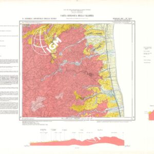 CARTA GEOLOGICA DELLA CALABRIA - Foglio 247 IV N.O. - S. Andrea Apostolo dello Ionio