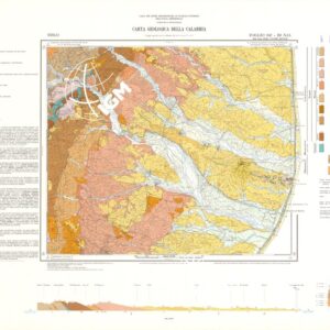 CARTA GEOLOGICA DELLA CALABRIA - Foglio 247 III N.O. - Stilo