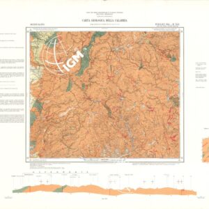 CARTA GEOLOGICA DELLA CALABRIA - Foglio 254 II N.E. - Montalto