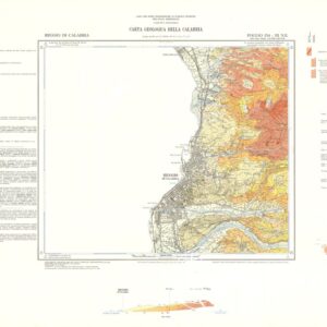 CARTA GEOLOGICA DELLA CALABRIA - Foglio 254 III N.E. - Reggio di Calabria