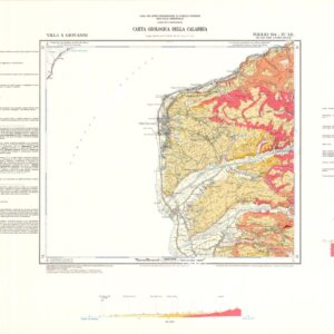 CARTA GEOLOGICA DELLA CALABRIA - Foglio 254 IV S.E. - Villa S. Giovanni