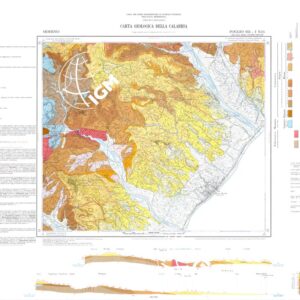 CARTA GEOLOGICA DELLA CALABRIA - Foglio 255 I N.O. - Siderno