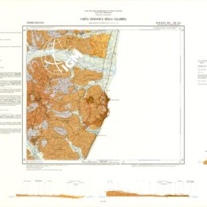 CARTA GEOLOGICA DELLA CALABRIA - Foglio 255 III S.E. - Ferruzzano