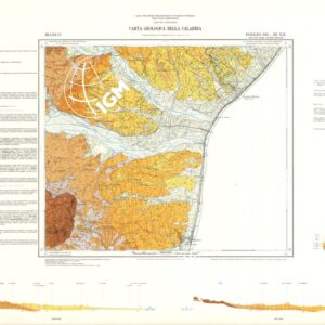 CARTA GEOLOGICA DELLA CALABRIA - Foglio 255 III N.E. - Bianco