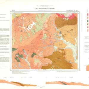 CARTA GEOLOGICA DELLA CALABRIA - Foglio 255 IV S.O. - Platì