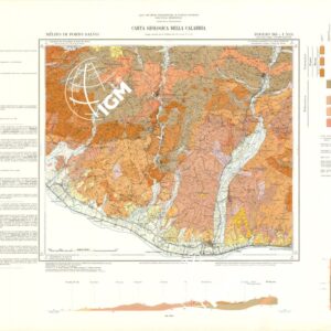 CARTA GEOLOGICA DELLA CALABRIA - Foglio 263 I N.O. - Melito di Porto Salvo