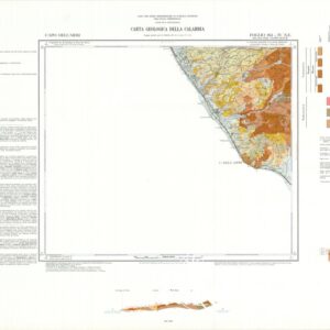 CARTA GEOLOGICA DELLA CALABRIA - Foglio 263 IV N.E. - Capo dell'Armi