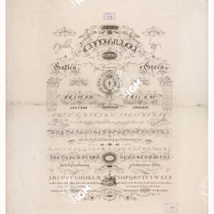 SAGGI DI SCRITTURA DA USARE NELLE CARTE DEL R. UFFICIO TOPOGRAFICO DI NAPOLI