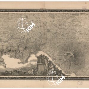 TOPOGRAFIA DELL'AGRO NAPOLETANO CON LE SUE ADIACENZE DELINEATA DAL R. GEOGRAFO G. A. RIZZI ZANNONI, 1793