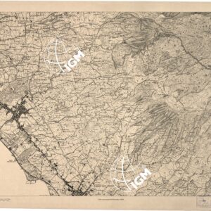CARTA TOPOGRAFICA DEL MONTE VESUVIO RILEVATA... - Foglio III