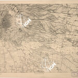 CARTA TOPOGRAFICA DEL MONTE VESUVIO RILEVATA... - Foglio IV
