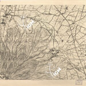 CARTA TOPOGRAFICA DEL MONTE VESUVIO RILEVATA... - Foglio II