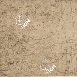 CARTA DEI DINTORNI DI BOLOGNA - Foglio 7 - Monte Capra