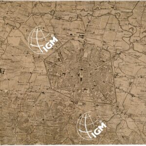 CARTA DEI DINTORNI DI BOLOGNA - Foglio 5 - Bologna