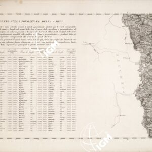 CARTA TOPOGRAFICA DEI DUCATI DI PARMA, PIACENZA E GUASTALLA... - Foglio IV